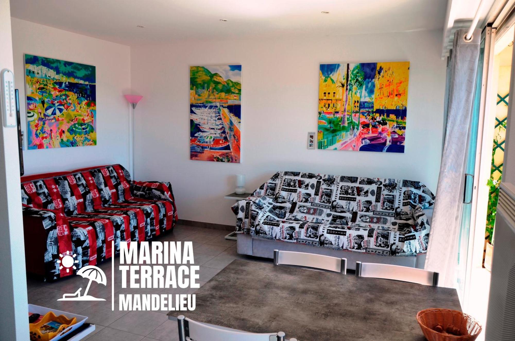 Appartement Marina Terrace à Mandelieu Extérieur photo